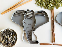 Load image into Gallery viewer, Elephant Bio Sensory Play Tray with movable ears
