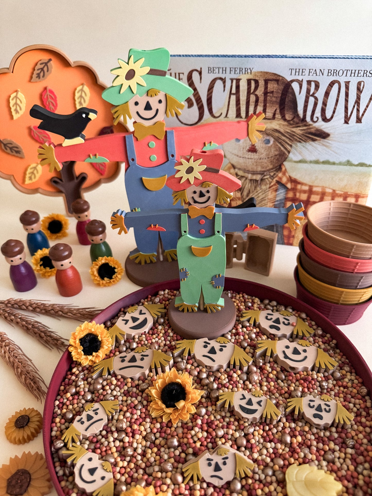 Scarecrow Emotions Puzzle – Mix, Match &amp; Learn Through Play!