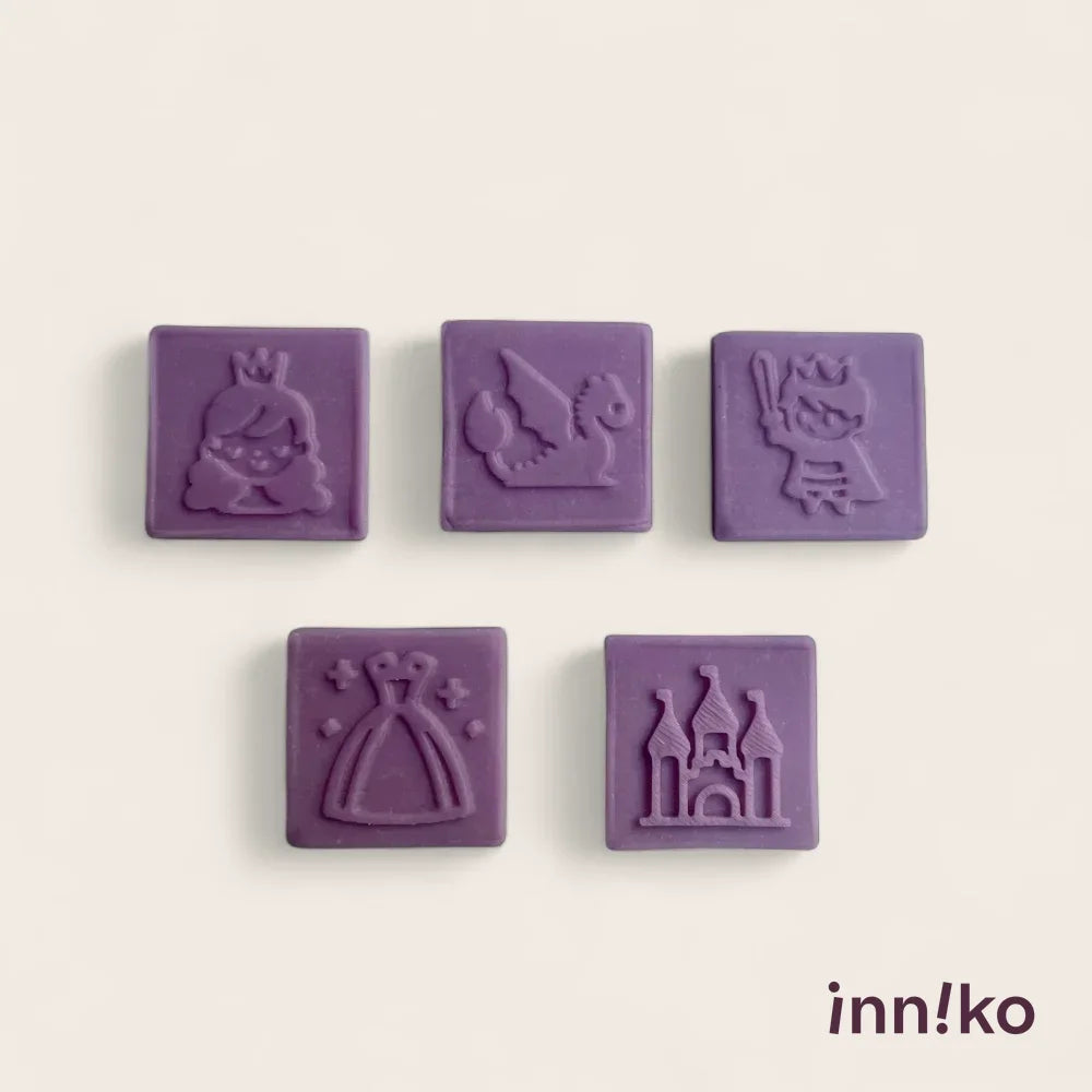 Fairytale-Themed 2-in-1 Cube with Roller – A Twist on Classic Dough Play - by inniko
