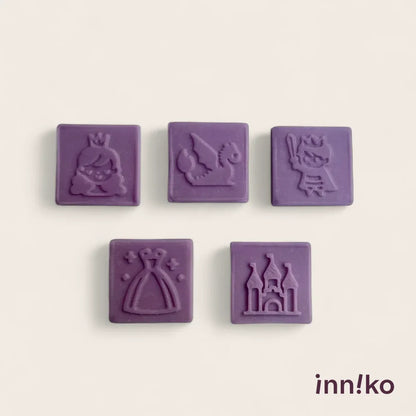 Fairytale-Themed 2-in-1 Cube with Roller – A Twist on Classic Dough Play - by inniko