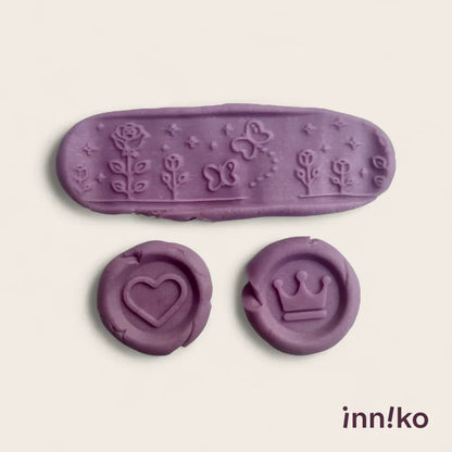 Fairytale-Themed 2-in-1 Cube with Roller – A Twist on Classic Dough Play - by inniko
