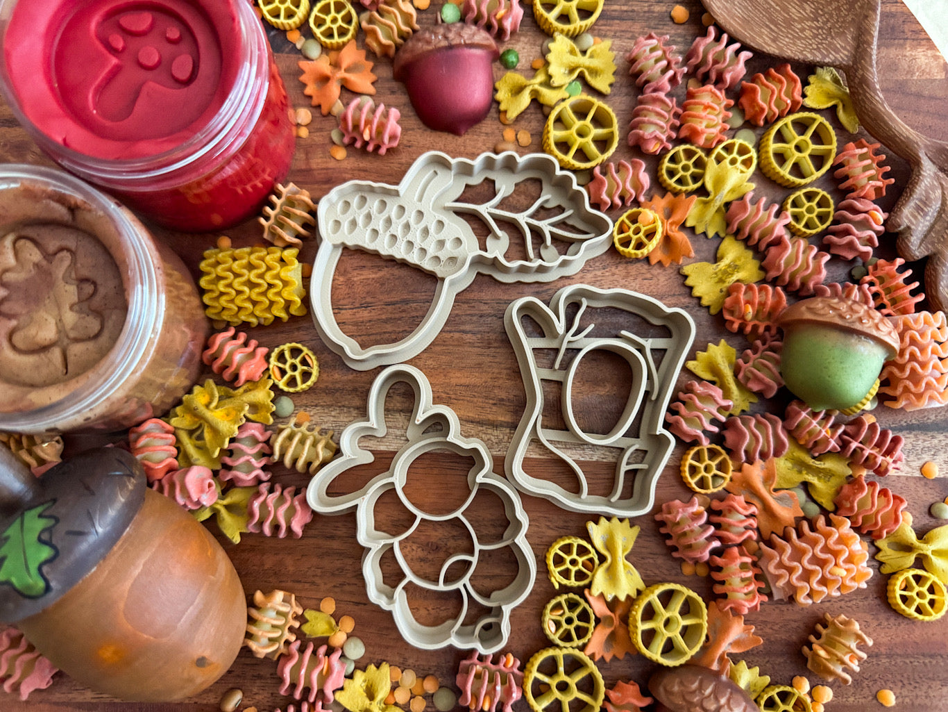 NEW Fall-tastic Bio Dough Cutters
