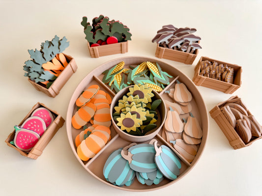 Fall Play Bits – Versatile Play and Learning, 3D-printed