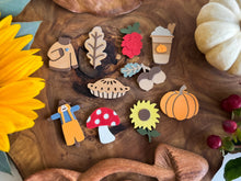 Load image into Gallery viewer, Fall-themed Math Counters
