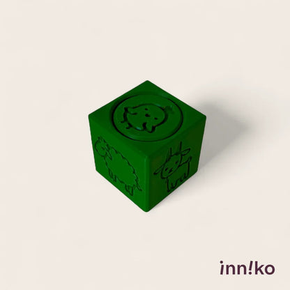 Farm-themed 2-in-1 Cube with Roller – A Twist on Classic Dough Play - by inniko