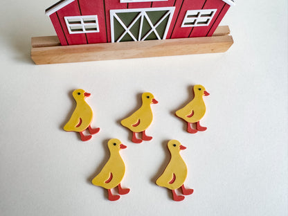 Farm Animals Math Counters, Eco-Friendly Loose Parts for Sensory Play