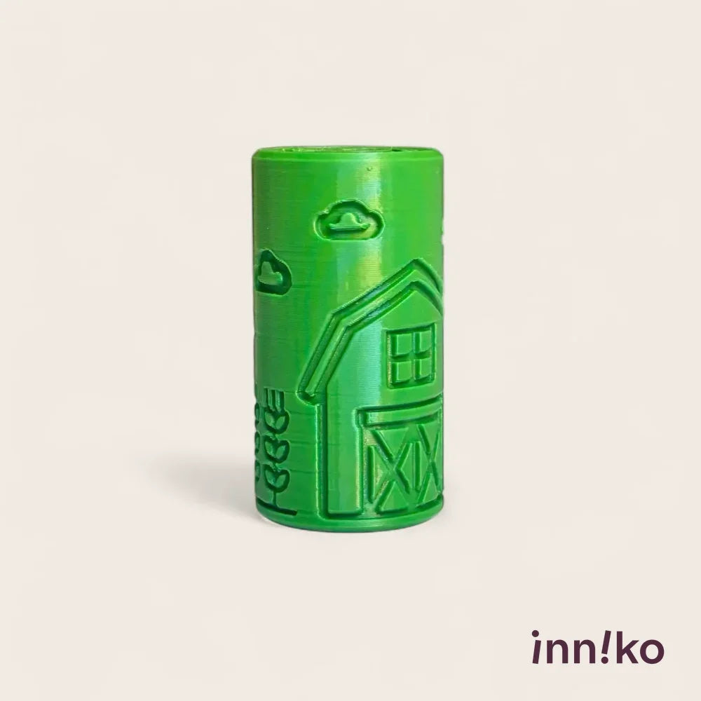 Farm-themed 2-in-1 Cube with Roller – A Twist on Classic Dough Play - by inniko