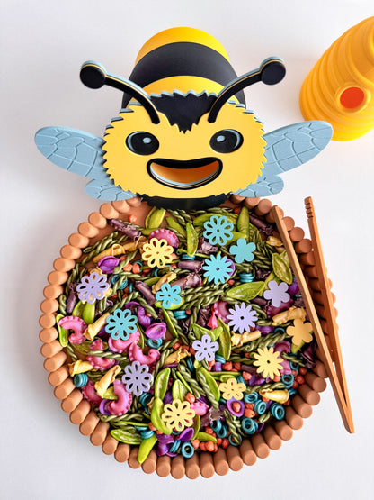 Feed the Hungry Bumble Bee Sensory Adventure by WooBeWee