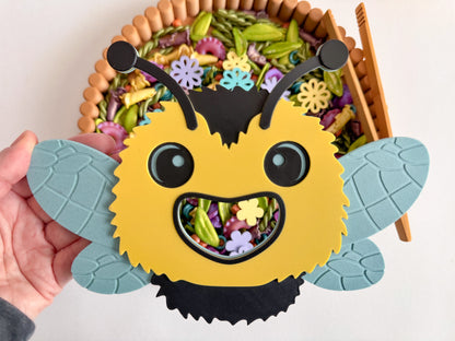 Feed the Hungry Bumble Bee Sensory Adventure by WooBeWee