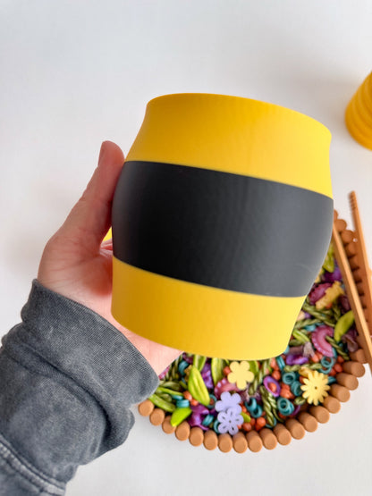 Feed the Hungry Bumble Bee Sensory Adventure by WooBeWee