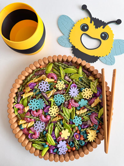 Feed the Hungry Bumble Bee Sensory Adventure by WooBeWee