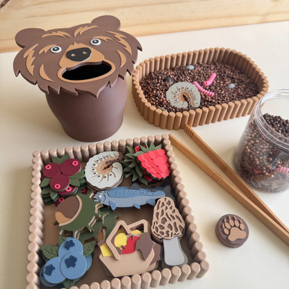 Feed the Hungry Bear — A Post-Hibernation Sensory Adventure by WooBeWee