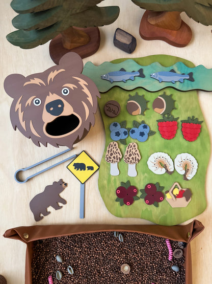 Feed the Hungry Bear — A Post-Hibernation Sensory Adventure by WooBeWee