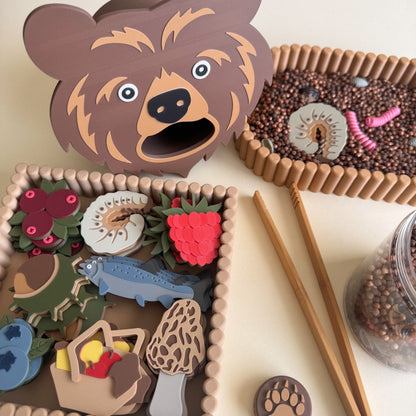 Feed the Hungry Bear — A Post-Hibernation Sensory Adventure by WooBeWee