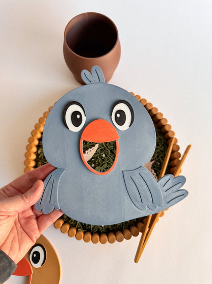 Feed The Hungry Bird Sensory Adventure by WooBeWee