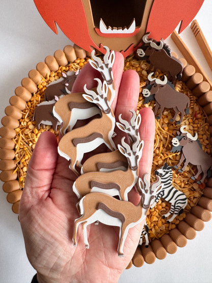 Feed the Hungry Lion Sensory Adventure by WooBeWee