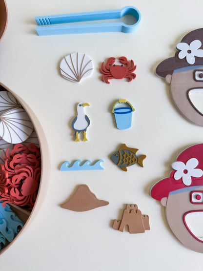 Feed the Old Lady, Summer Edition, Feeding Sensory Activity (New Designs)