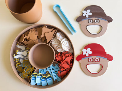 Feed the Old Lady, Summer Edition, Feeding Sensory Activity (New Designs)