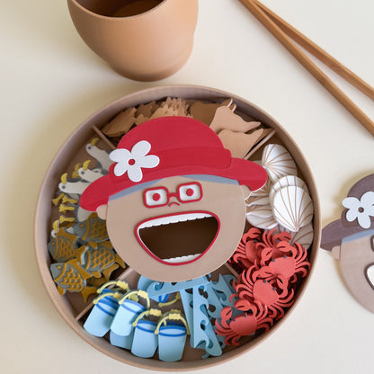 Feed the Old Lady, Summer Edition, Feeding Sensory Activity (New Designs)