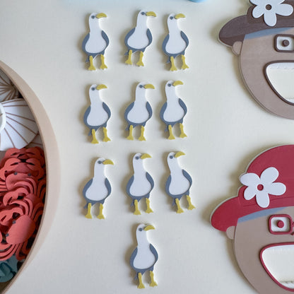 Feed the Old Lady, Summer Edition, Feeding Sensory Activity (New Designs)