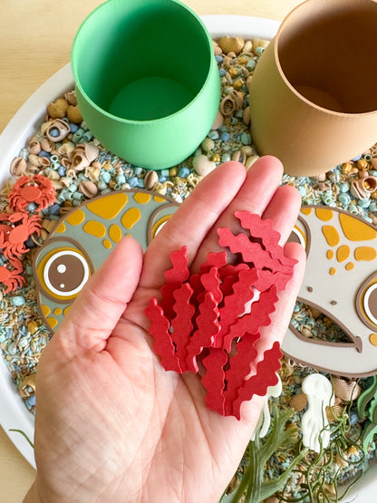 Feed the Sea Turtle: An Ocean Sensory Play Adventure with 20 pcs Delicious Feast