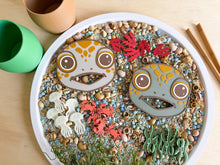 Load image into Gallery viewer, Feed the Sea Turtle: An Ocean Sensory Play Adventure with 20 pcs Delicious Feast
