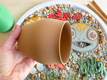 Feed the Sea Turtle: An Ocean Sensory Play Adventure with 20 pcs Delicious Feast