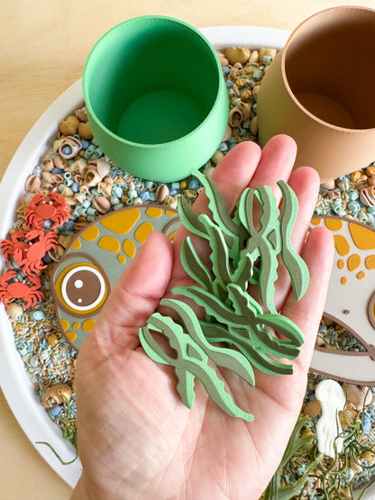 Feed the Sea Turtle: An Ocean Sensory Play Adventure with 20 pcs Delicious Feast