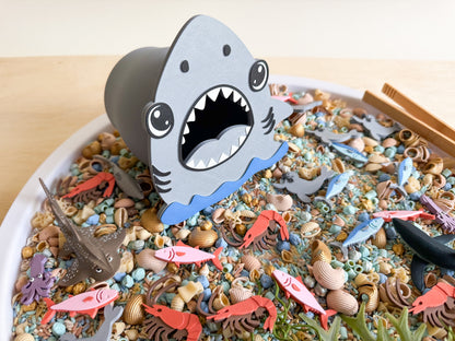 Feed the Shark: A Jawsome Sensory Play Adventure with 20 pcs Delicious Feast