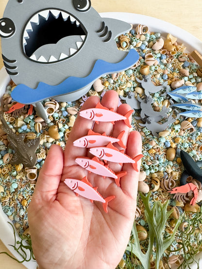 Feed the Shark: A Jawsome Sensory Play Adventure with 20 pcs Delicious Feast