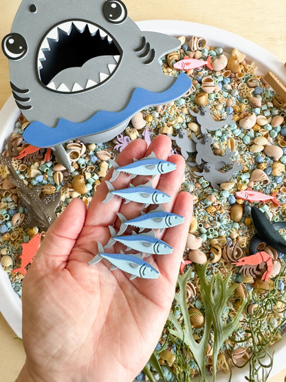 Feed the Shark: A Jawsome Sensory Play Adventure with 20 pcs Delicious Feast