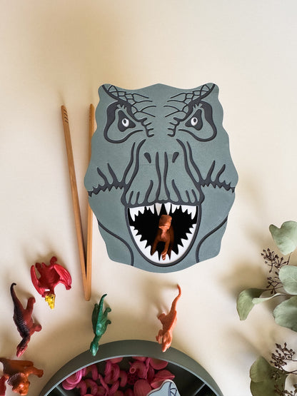 Feed the T-Rex: A Prehistoric Sensory Adventure!
