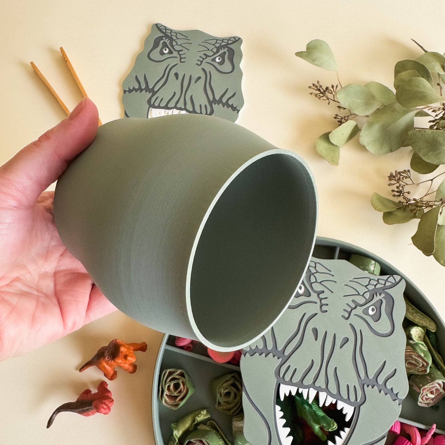 Feed the T-Rex: A Prehistoric Sensory Adventure!