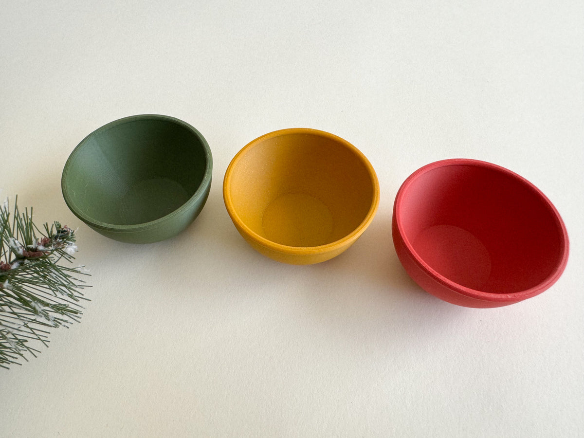 Festive Bio Cups set of 3