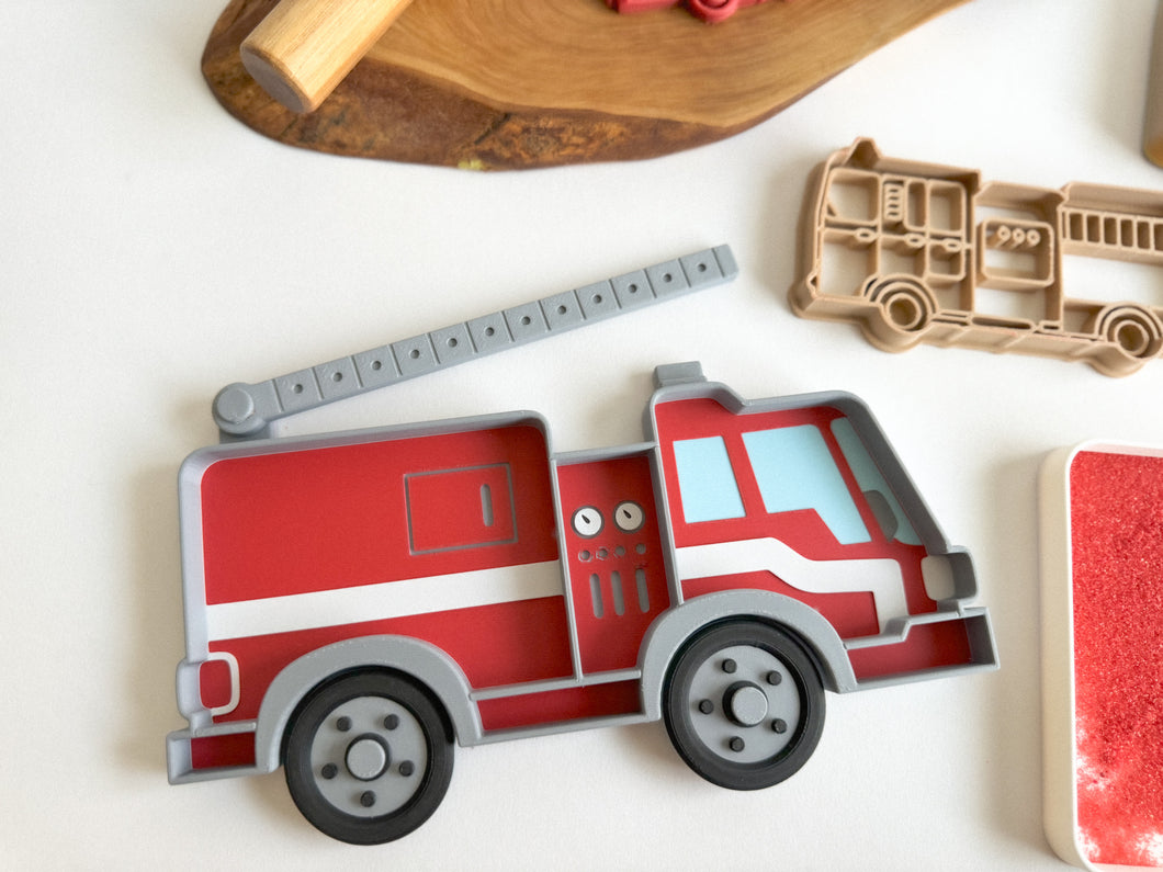 First Responders - Firefighter Bio Sensory Play Trays