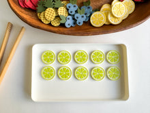 Load image into Gallery viewer, Fruit-themed Math Counters set of 10
