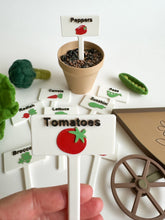 Load image into Gallery viewer, Garden Stakes for Sensory Play
