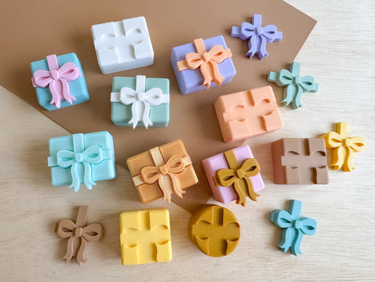 Gift Box Blocks by WooBeWee™ (3D-printed)