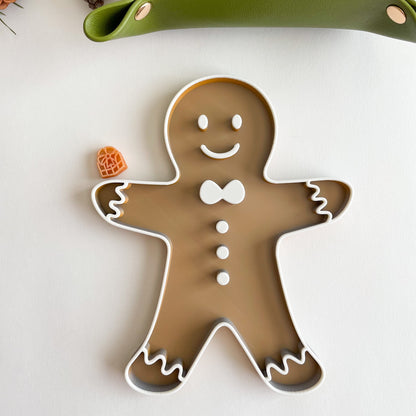 Gingerbread Man and Girl Bio Sensory Tray