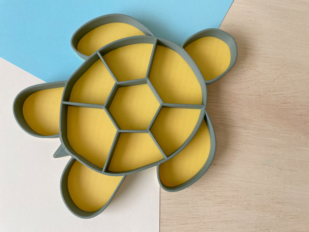 Green Turtle Bio Tray for Sensory Play