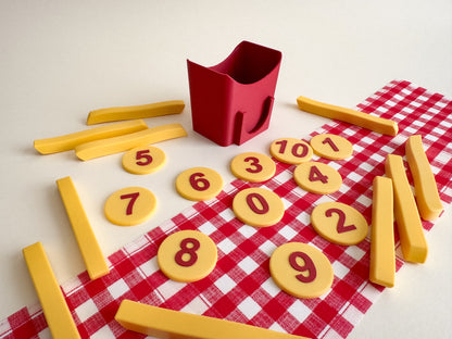 Little Chef’s Burger Bar, Sensory Play Collection, 3D-Printed with Hidden Magnets