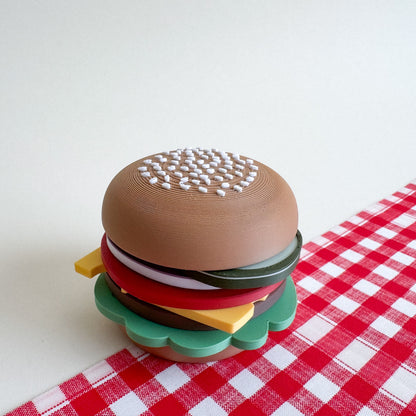 Little Chef’s Burger Bar, Sensory Play Collection, 3D-Printed with Hidden Magnets