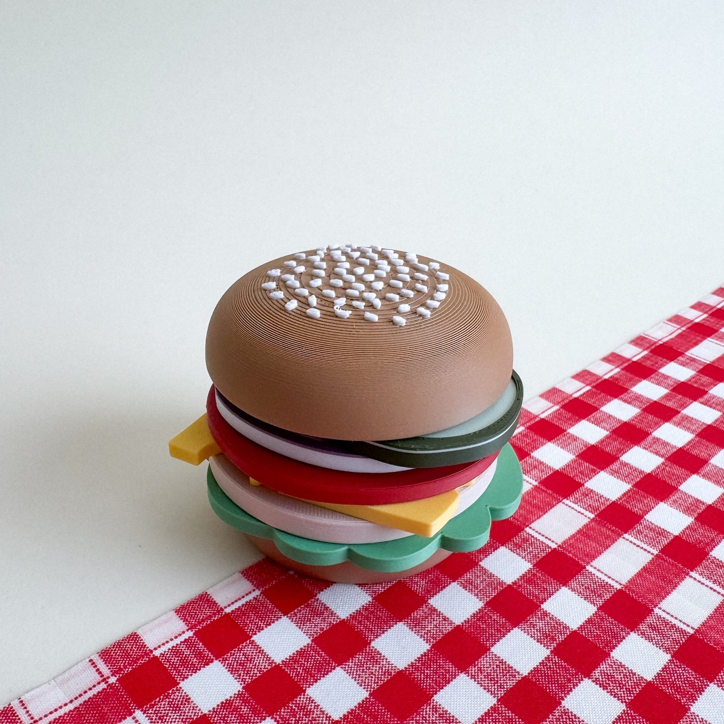 Little Chef’s Burger Bar, Sensory Play Collection, 3D-Printed with Hidden Magnets