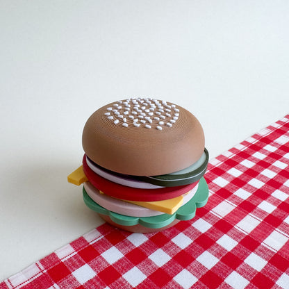 Little Chef’s Burger Bar, Sensory Play Collection, 3D-Printed with Hidden Magnets