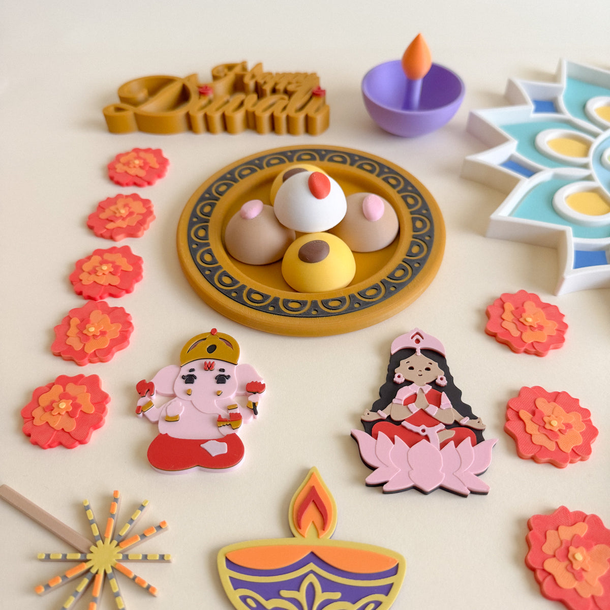 Happy Diwali Sensory Play Collection by WooBeWee™