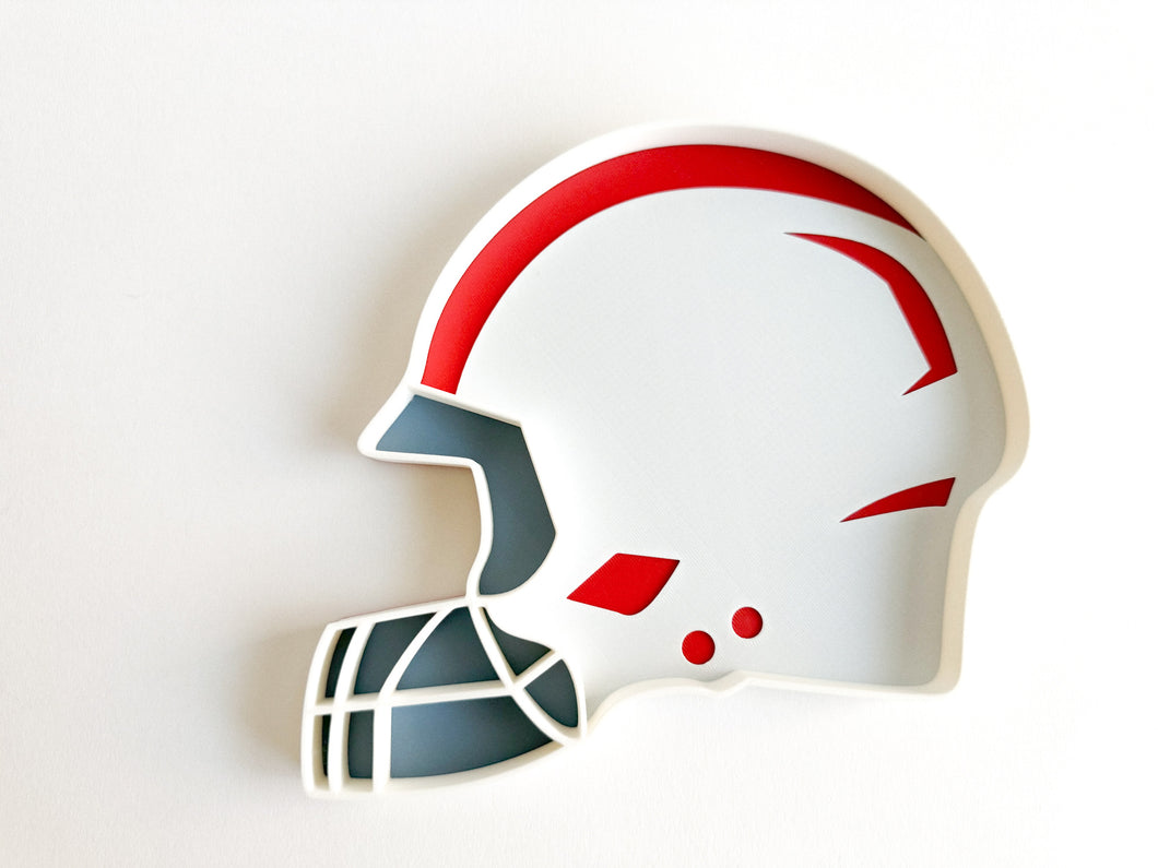 Football and Helmet Bio Sensory Tray for Little Leaguers