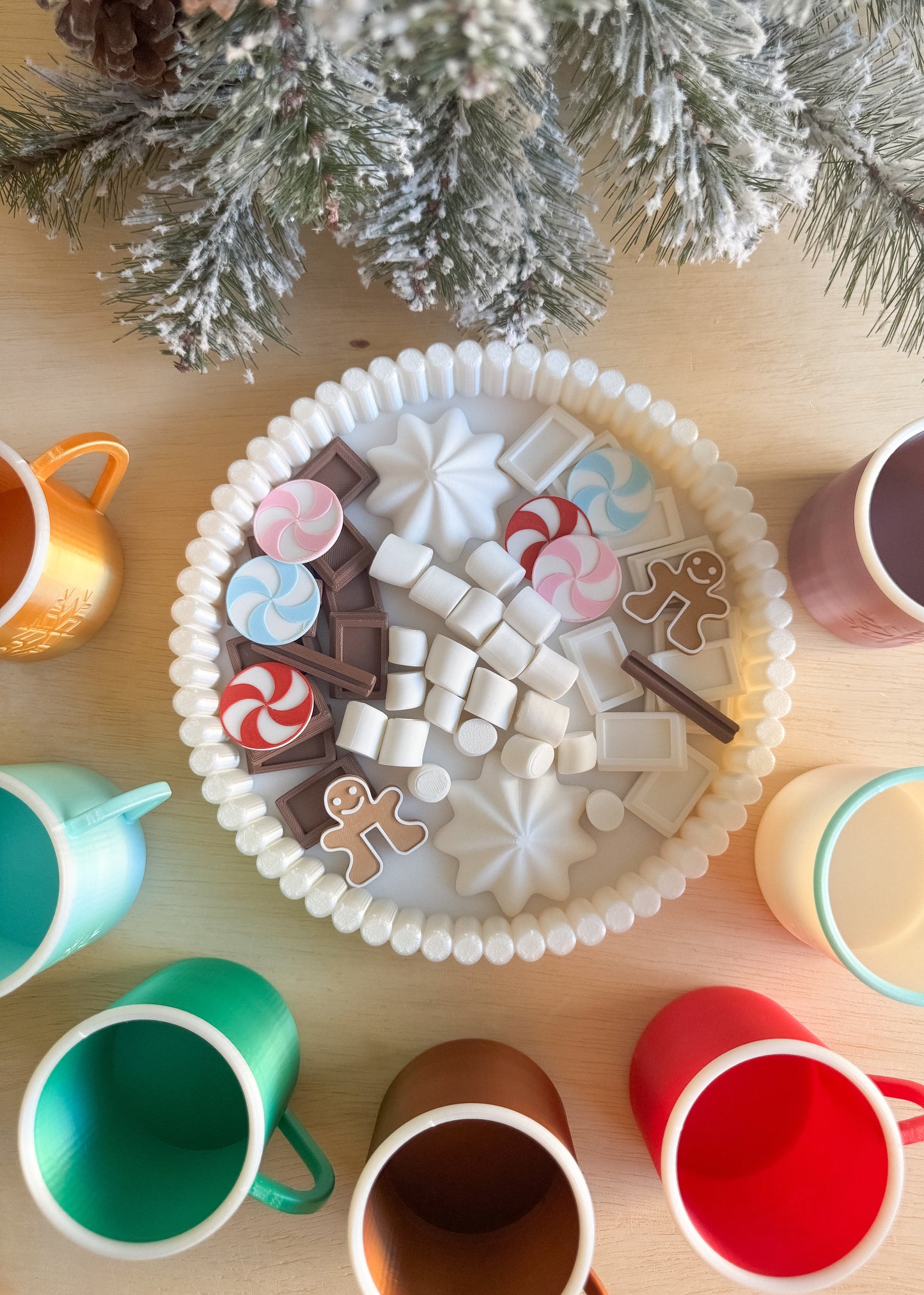 Hot Cocoa Mug and Accessories by WooBeWee™ - NEW COLORS