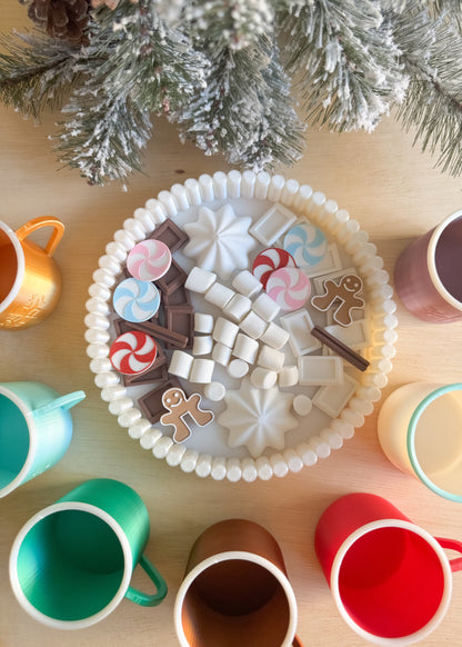 Hot Cocoa Mug and Accessories by WooBeWee™ - NEW COLORS