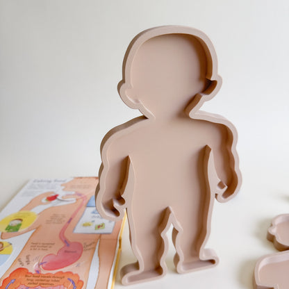 Human Body Bio Sensory Play Tray
