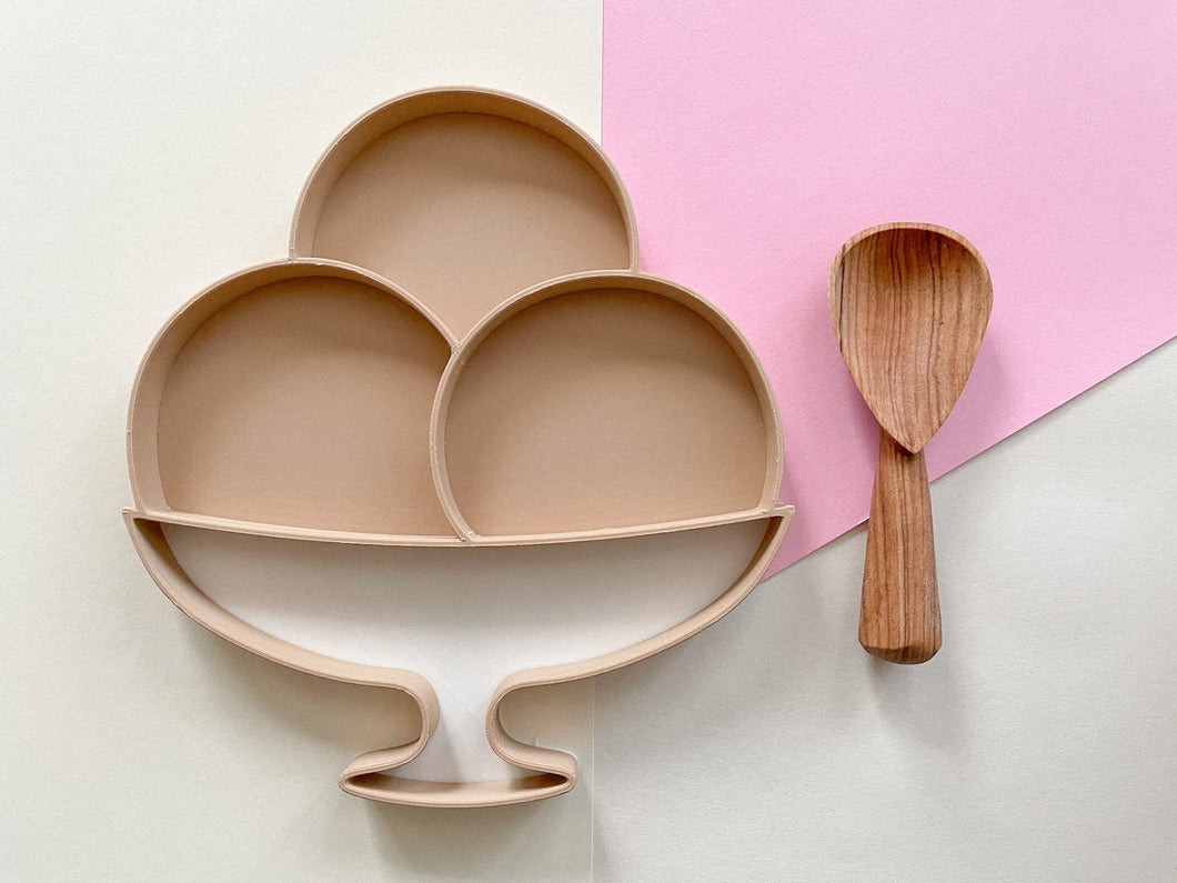 Ice Cream Bowl Bio Tray for Sensory Play